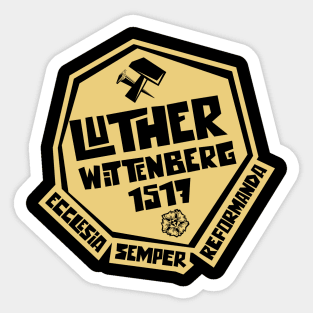 Ecclesia semper reformanda Sticker